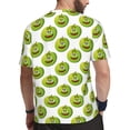 thumbnail image 2 of Wukai Happy Fruit Print Men's Short-Sleeved Mesh T-Shirt,Quick-Dry Short Sleeve Workout T-Shirt-Medium, 2 of 8