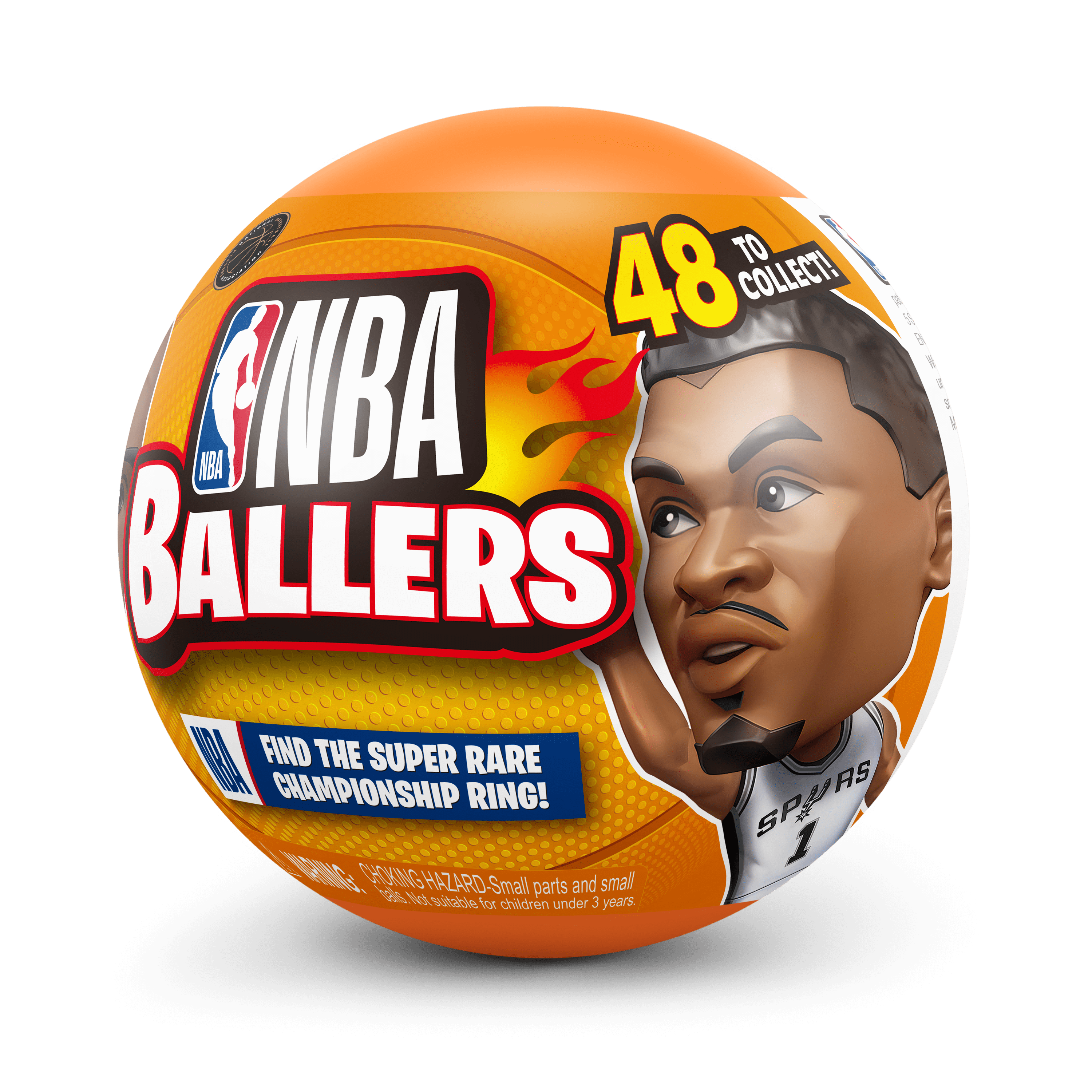 4-pc ZURU 5 Surprise NBA Ballers Series 2 Collectible Figures Basketball Mystery