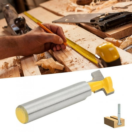 

Woodworking Cutter Carbon Steel High Reliability Router Bit High Hardness For Solid Wood Particle Board Single 8mm X 1/2-Inch