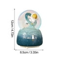 thumbnail image 3 of Astronaut Crystal Ball Resin Craft Decoration Home Decor Music Box With 90ml Liquid, 3 of 5