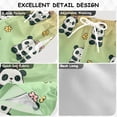 thumbnail image 4 of Cute Pandas with Flowers Swim Trunks Board Shorts Beach Pants Bathing Bottoms 5T, 4 of 8