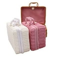 thumbnail image 2 of AOOOWER Travel Toiletry Makeup Bag Woven Ratton Cosmetic Organizer Gift Box Storage Bag, 2 of 18