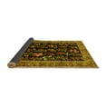 thumbnail image 2 of Ahgly Company Indoor Rectangle Animal Yellow Traditional Area Rugs, 5' x 7', 2 of 4