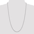thumbnail image 2 of 14K White Gold 1.9mm Box Chain 18 Inch, 2 of 6