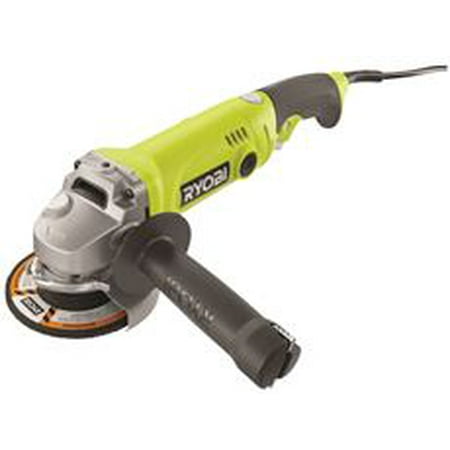 RYOBI 6.5-AMP ANGLE GRINDER WITH TRIST HANDLE