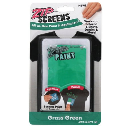 Zip Screen Paint, Green