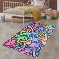 thumbnail image 5 of LaModaHome Non-Slip Rug Home Decoration Washable Mat Child Stain Resistant Living Room Kitchen Carpet - Size: 6,6X2,6ft(200X80cm), 5 of 5