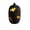 wove-Black, variant on Terracotta-Effect Bat Cutout Pumpkin, Halloween LED Light Up Resin Pumpkin Lantern with Bat Hollow Design, Rustic Decorative Pumpkin for Indoor Outdoor Tabletop Mantel Holiday Party Decor