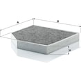 thumbnail image 3 of MANN-FILTER CUK 2641 - Cabin Air Filter, 3 of 4
