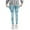 Blue, variant on Baby Boys' Cotton Pants Full Length Pants Girls Line Printed Pants High Waist Stretchy Soft Tights Kids Summer Leggings for School Wearing Brown 6 Years