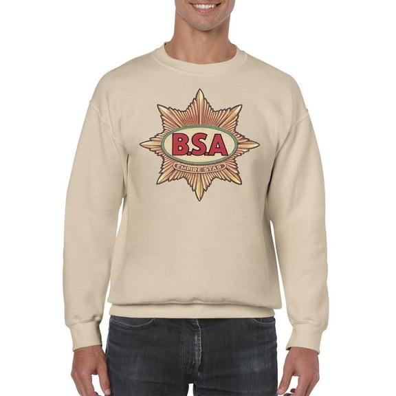 B.S.A Empire Star Sweatshirt Men -BSA Designs, Male Medium