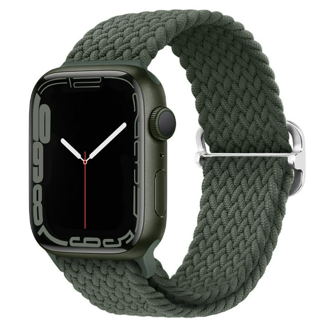 Bracelet Compatible with Apple Watch Strap, 38 mm, 40 mm, 41 mm, for Men and Women, Adjustable Elastic Watch Strap Compatible with iWatch Series
