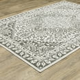 thumbnail image 2 of Oriental Weavers Montecito Area Rug 1101W Traditional Gray Medallion 6' 7" X 9' 6" Rectangle, 2 of 3