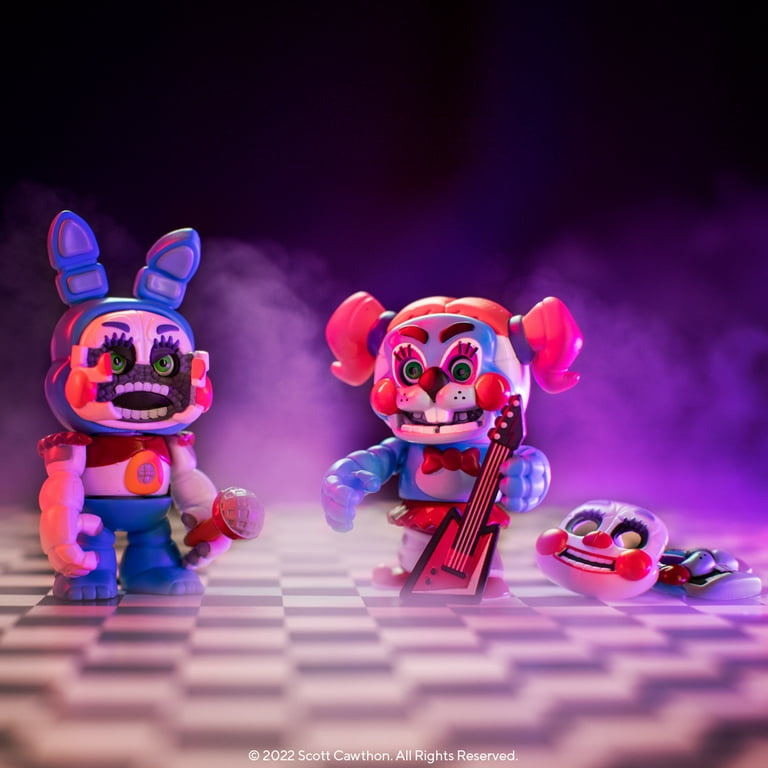 Five Nights at Freddy's Snap : Toy Bonnie & Baby 2pk