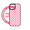 Pink/White, variant on abbyrose Checkered MagSafe iPhone Case for iPhone 14