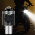 thumbnail image 2 of H4 BA20D LED Motorcycle Headlight Bulbs Lens Bi-color Hi Lo Lamp Headlight Lamp, 2 of 4
