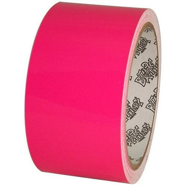 Tape Planet Fluorescent Pink 2" X 10 Yard Roll Premium Cast Vinyl Tape -  Walmart.com
