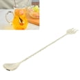 thumbnail image 5 of Luxury Gold 304 Stainless Steel Spiral Long Handle Stirring Spoon, 11.8 Inch - Elegant Bar Accessory for Cocktails, Smoothies, Desserts - Multipurpose, Easy Clean, Durable for Bars, Restaurants, Home, 5 of 9