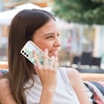 thumbnail image 4 of Marble Pattern Case for Samsung Galaxy S23 Plus (Not N23) with Ring Holder Kickstand, Plus Slim PC Material Shockproof Girls Women Case Cover for Samsung Galaxy S23 Plus DLS Ripple Green, 4 of 11