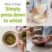 Prep Solutions Push Whisk for Effortless Mixing of Eggs, Sauces, and Batters