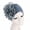 Grey, variant on Chemo Turban Hats for Women Elastic Flower Beanie Headwrap Caps