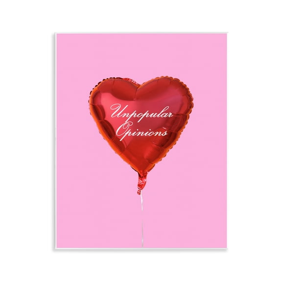 Stupell Industries Unpopular Opinions Balloon Text & Numbers Painting Unframed Art Print Wall Art, 11 x 14