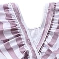 thumbnail image 6 of Staki Toddler Bathing Suit Girl Teen Girls Swimsuits One Piece Bathing Suit with Chest Pads 3T 4T 5T(Beige,3-4 Years), 6 of 7