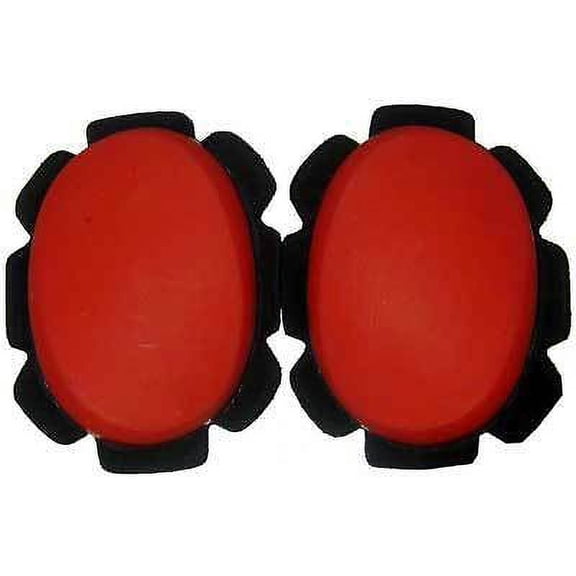 Sumomoto Motorcycle Racing RED Hard Plastic Knee Sliders Track and Street
