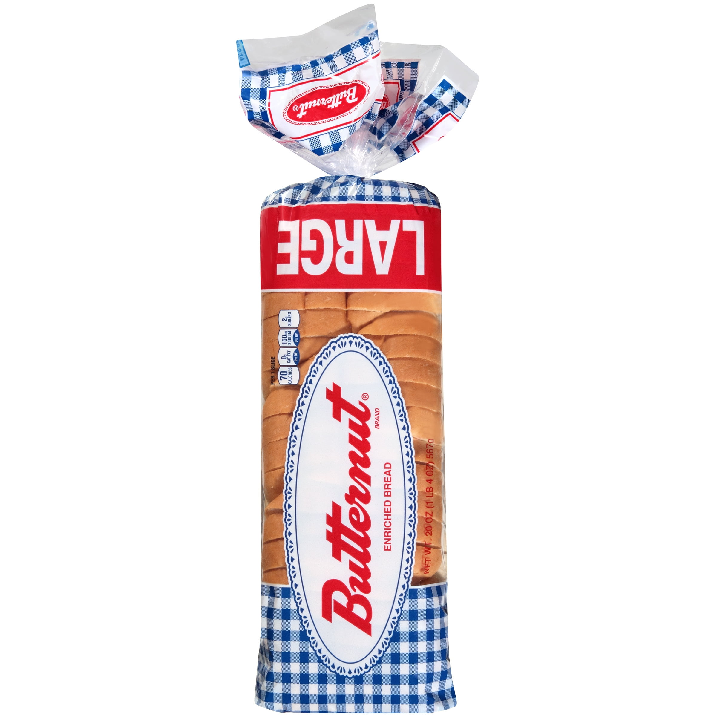 Butternut® Large Enriched Bread 20 oz. Bag