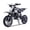 Black, variant on TOXOZERS 50cc 2-Stroke Dirt Bike ,Off-Road Mini Bike for Kids Ages 8+, Pit Bike with Safety Kill Switch, 25mph, 150 lbs, Blue