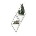 thumbnail image 4 of Umbra Trigg Wall Display (Ensemble de 2), Blanc / Nickel, 4 of 8