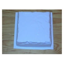 Paver Molds - 6 Pack 8x8x2.5 Inch Driveway Patio Stone Molds - Reusable Plastic Concrete Forms for Cobblestone Walkways & Paving Projects