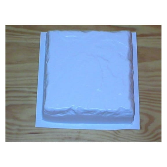 Paver Molds - 6 Pack 8x8x2.5 Inch Driveway Patio Stone Molds - Reusable Plastic Concrete Forms for Cobblestone Walkways & Paving Projects