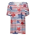 thumbnail image 4 of MAIHAN 250 Years Tshirt Women Women Patriotic T-Shirt Plus Size American Flag Shirts Summer Baggy Tops Independence Day Tops, 4 of 4