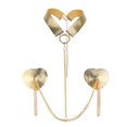 thumbnail image 1 of Bras Chain Fashion Bra Rave Body Accesorios Gargantilla Prom Mujeres Pecho Pegatina Oro jinwen Cadena de pecho, 1 of 8