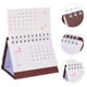 thumbnail image 3 of Mini calendario de escritorio 2026, calendario de escritorio pequeño con tapa abatible, planificador mensual para oficinas en casa., 3 of 7