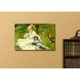 thumbnail image 2 of Wall26 Madame Monetand her Son by Pierre Auguste Renoir - Canvas Print Wall Art Famous Oil Painting Reproduction - 12" x 18", 2 of 3