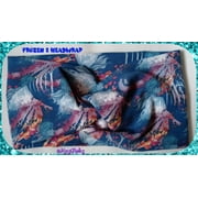 KaziRokz LLC, Frozen Two Knotted Headwrap (Blue)/ Fashion Head Band