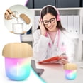 thumbnail image 1 of SMihono Mini Portable USB Humidifier, 250ml Small Personal Travel Humidifier, Essential Oil Diffuser With Night Light, Auto-off, Ultra Quiet For Baby Bedroom, Car on Clearance, 1 of 9