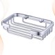 thumbnail image 5 of GOOHOCHY Jabonera de aluminio, práctica jabonera, cesta para guardar cosméticos, contenedor de jabón plateado, 5 of 8