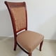 thumbnail image 3 of Fundas de repuesto para cojines de asiento elásticos para sillas de comedor de boda marrón, 3 of 4
