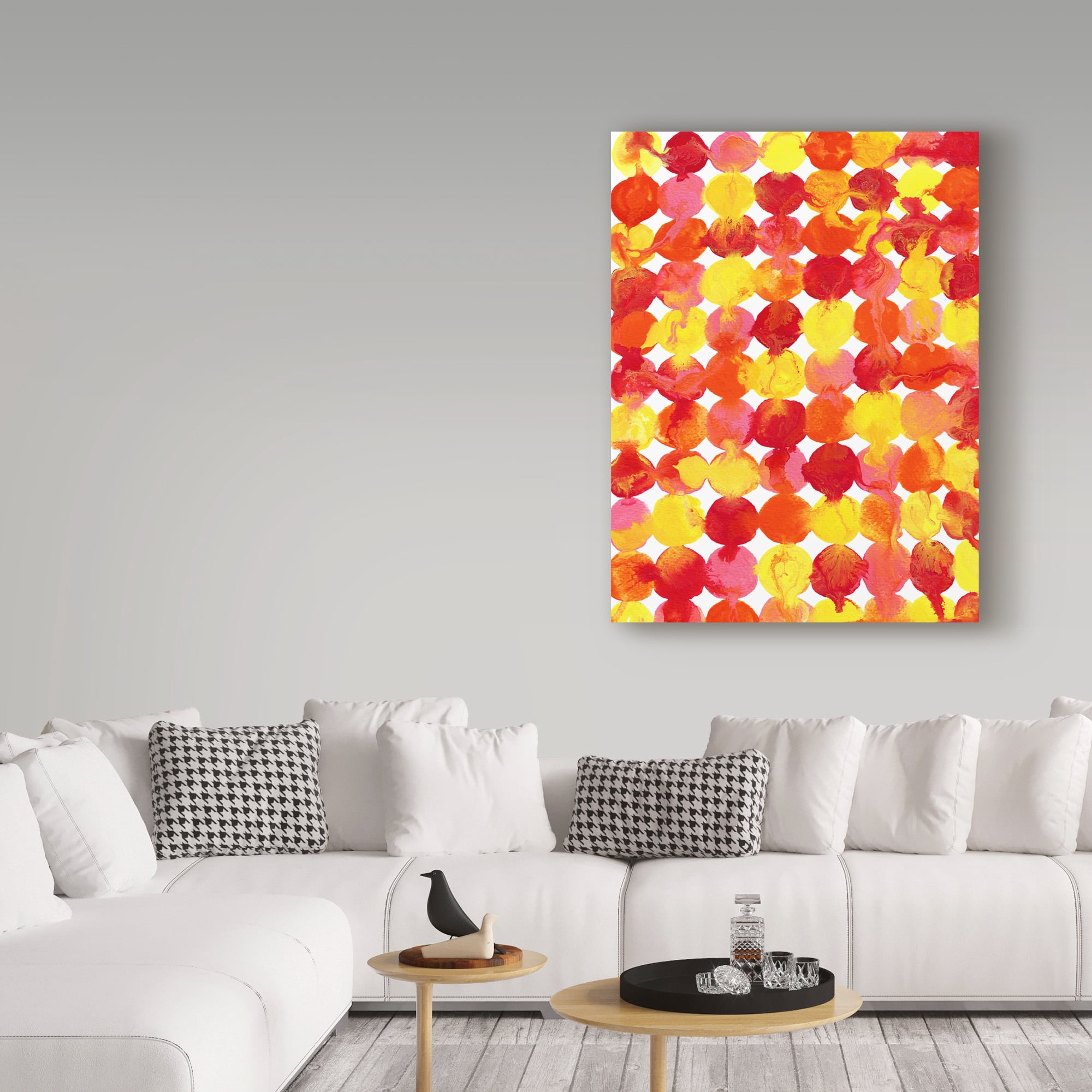 Trademark Fine Art 'Flowing Paint' Canvas Art by Amy Vangsgard