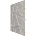 thumbnail image 4 of Ekena Millwork 19 5/8"W x 19 5/8"H Evergreen EnduraWall Decorative 3D Wall Panel, Bright Coat Gold (Covers 2.67 Sq. Ft.), 4 of 6