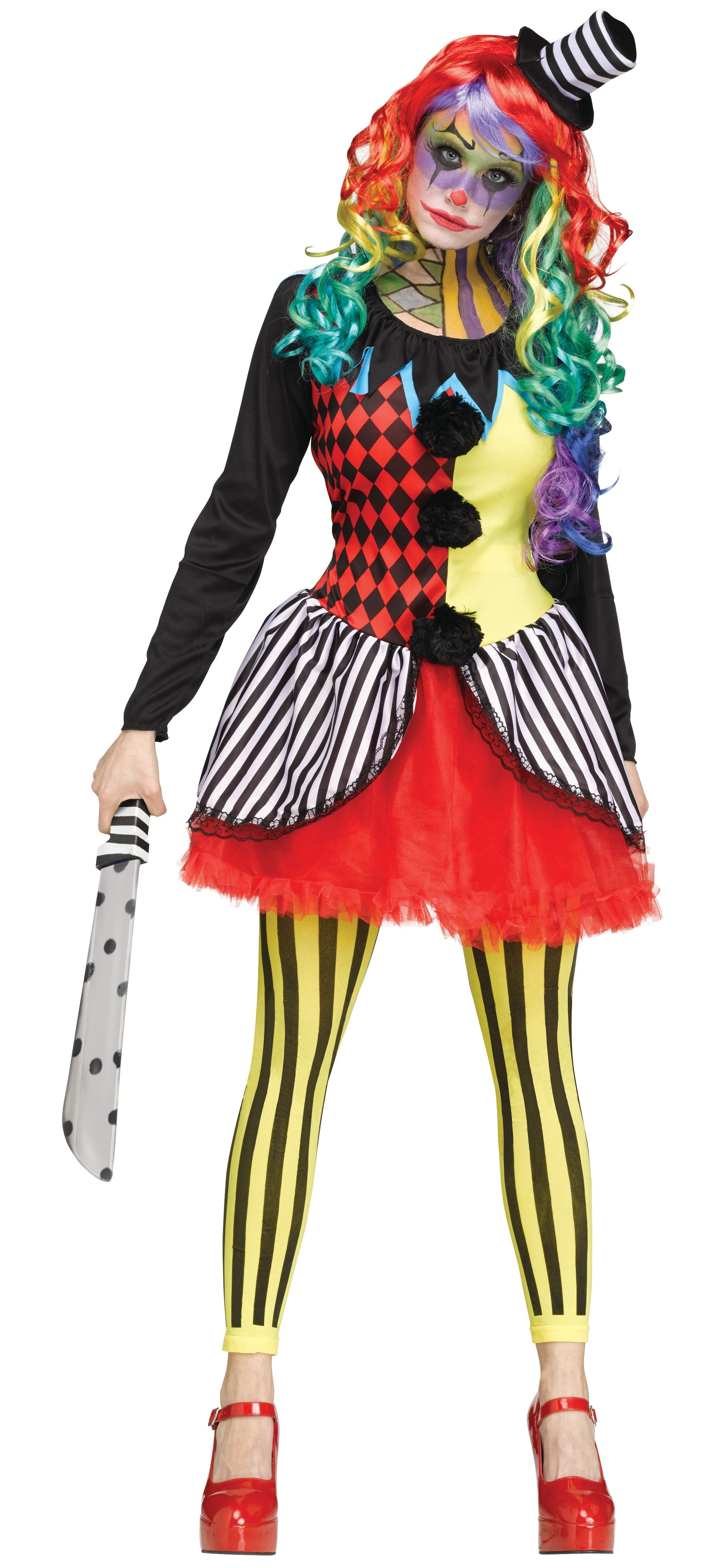 How to dress like a clown for halloween | gail's blog