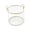 B - L Size, variant on Dongrere Clear PVC Storage Bin Transparent Foldable Organizer Waterproof Toiletry Container for Bedroom Closet Home Supplies, A