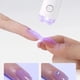 thumbnail image 4 of Máquina de arte de uñas Mini lámpara de uñas LED UV, secador de uñas de Gel, lámpara de curado de pegamento para uñas, luz UV para uñas, luz LED para terapia, herramientas de arte para uñas, temporiza, 4 of 7