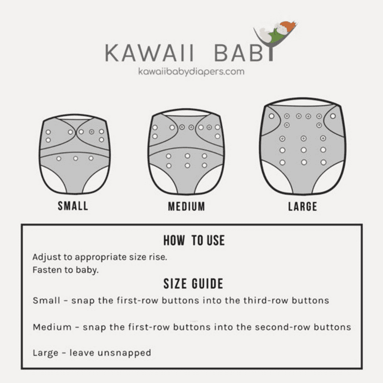 Kawaii baby cheap cloth diapers