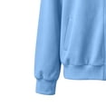 thumbnail image 6 of WRFWUL Womens Zip Up Jacket Open Front Casual Long Sleeve Sweatshirts Fall Lightweight Windbreaker with Pockets, 6 of 6