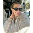 thumbnail image 6 of Fifth & Ninth Women’s Geometric Polarized Sunglasses With Gold-Tone Accents | Wren, 6 of 11