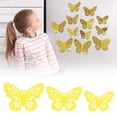 thumbnail image 2 of 12 Pieces 3D Butterfly Wall Decoration Stickers - 3 Sizes, Multicolor Removable Decor for Room, Cake, Birthday, Party, Bedroom, Wedding (Mixed Colors), 2 of 9
